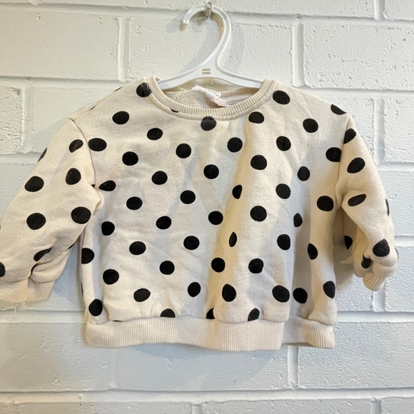 Baby Zara Polka Dot Short Set 3-6mo - Picture 7 of 8